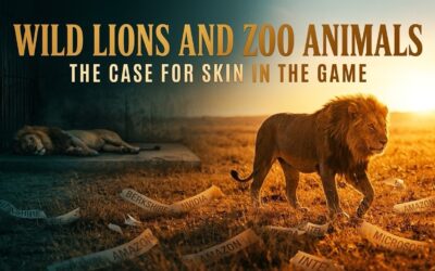 Wild Lions and Zoo Animals: The Case for Skin in the Game: QAV America #63